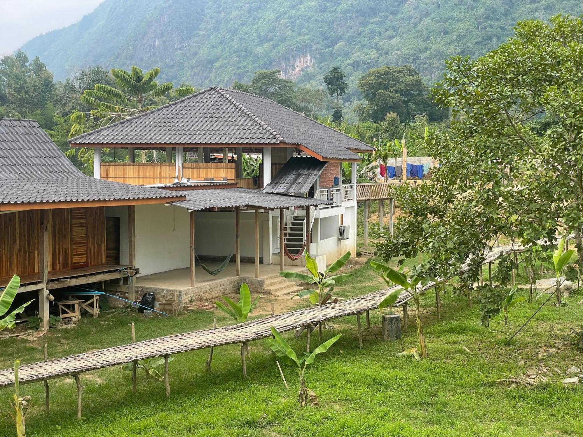 Eco Farm Stay And Hostel Nongkhiaw 外观 照片
