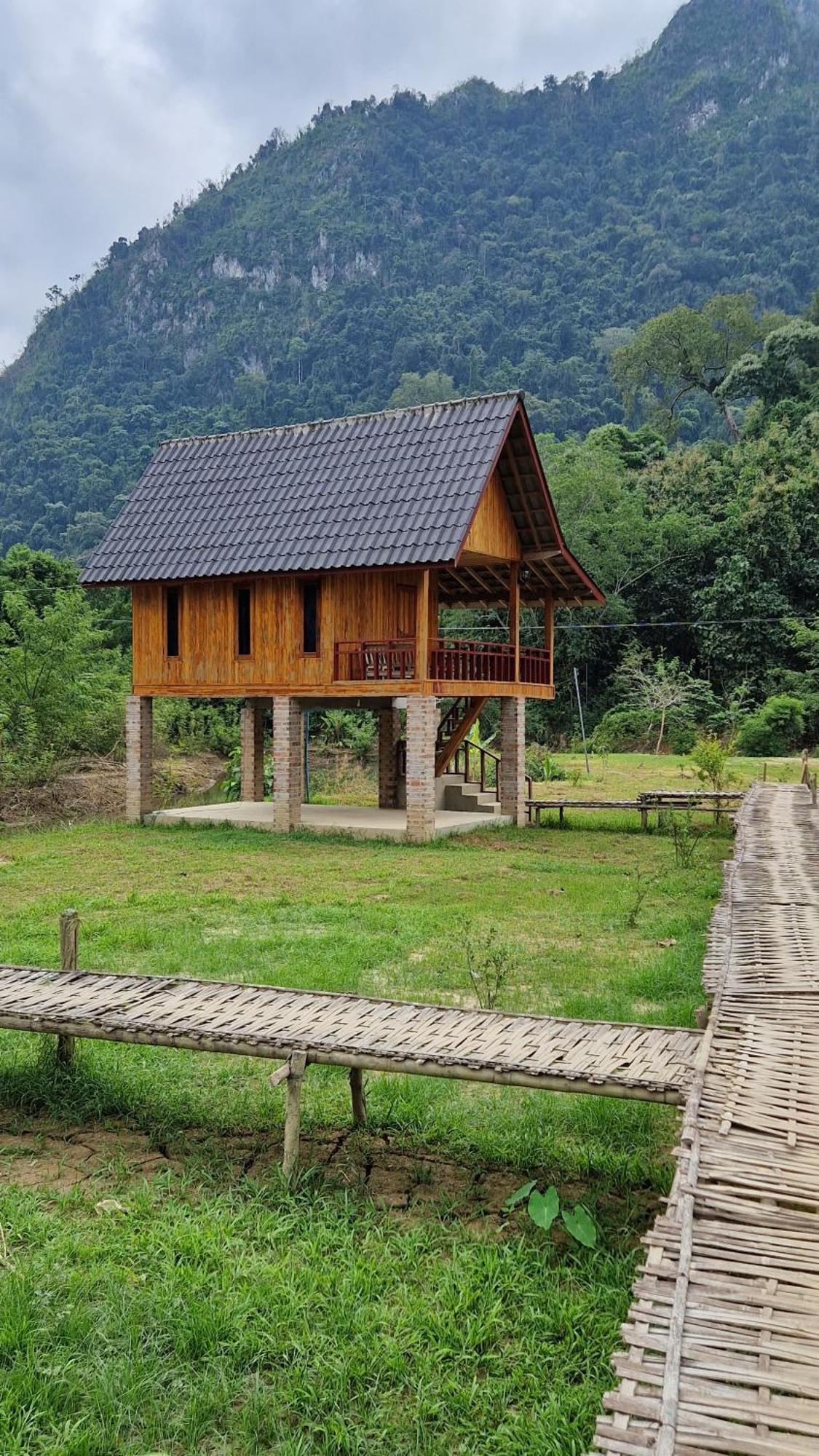 Eco Farm Stay And Hostel Nongkhiaw 外观 照片